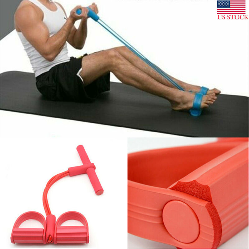 4 Tubes Strong Fitness Yoga Resistance Band